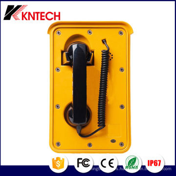 Heavy Duty teléfonos Teléfono de marcación automática Phone Tunnel Knsp-10 Kntech